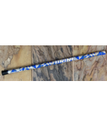 Brine King Lacrosse Shaft - 30.25” - Blue, Silver - End Cap - $33.23 CAD