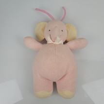 Prestige stuffed Plush Pink Musical Elephant Musical Crib Pull Toy Lulla... - £63.30 GBP