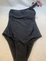 Women&#39;s One Shoulder Tie Medium Coverage One Piece Swimsuit - Kona Sol™ Sz XS - £6.33 GBP