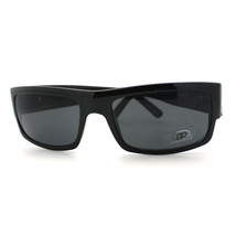 Men&#39;s Rectangular Sunglasses Classic Casual Motorcyclist Fashion Black-
show ... - £6.31 GBP