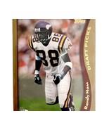 Randy Moss Rookie Card Topps Draft Picks #352 1998 NFL Vikings BGS1 - $1,332.57 MXN