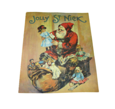 Vintage Replica Merrimack Jolly St. Nick Book Softcover Paperback - £6.19 GBP