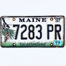 2017 United States Maine Vacationland Passsenger License Plate 7283 PR - $18.80