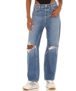  GRLFRND Amanda Mid Rise Straight Jeans in Abbot Kinney sz. 24 $250  - $74.24