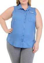 NWT Ocean + Coast Womens Plus Size 4X Fishing Tank Sleeveless Vented Outdoor Top - £16.06 GBP