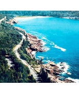 2000s Acadia National Park Maine Postcard Ocean Drive Aerial Coastal E86RP3 - $27.32 CAD