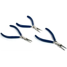 Chain Nose, Flat Nose, Round Nose Pliers 4 3/4&quot; 3Pcs - $11.66