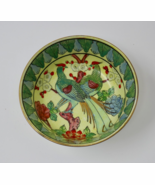 Qianlong Chinese Famille Rose Porcelain Bowl Bird Flowers Motif - $201.16 CAD