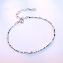 New Fashion Jewelry 925 Sterling Silver Round Box Chain Bracelet Women DLG53 - £15.94 GBP