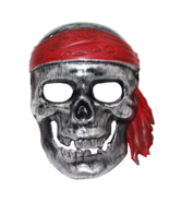 Pirate Skull Mask Ghost Halloween Cosplay Scary Retro Horror Face Mask U... - €12,39 EUR