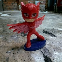 PJ Masks Owlette Cake Topper Figurine Toy Collectible, 3&quot; Tall - £3.94 GBP