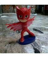 PJ Masks Owlette Cake Topper Figurine Toy Collectible, 3&quot; Tall - £3.88 GBP