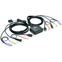 Tripp Lite B032-HUA2 EATON TRIPP LITE SERIES 2-PORT USB/HD CABLE KVM SWI... - $204.04