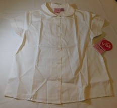 Izod Approved School Wear Easy Care Girl&#39;s Youth Size Variations 100 Whi... - $15.59