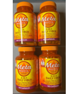 Lot of 4 Meta Mucil 3-in-1 Daily Fiber, 160 Capsules in Each - $53.46