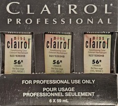 Miss Clairol Professional Conditioning Hair Color 56R Cinnamon Red Level... - $18.97