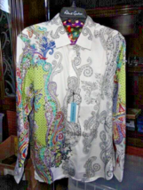 Robert Graham Marky Mark Classic Fit Size Large NWTS image 5