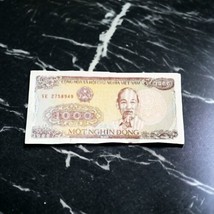 Vietnam 1988 1000 Dong Bank Note Uncirculated  - $4.94