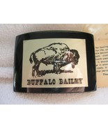 Buffalo Bailey lucite buckle, Great Texas Buckle Co, new in original pac... - £23.82 GBP