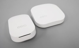 eero M010201 2nd Gen (1 eero + 1 eero Beacon) Home WiFi System - White  image 2
