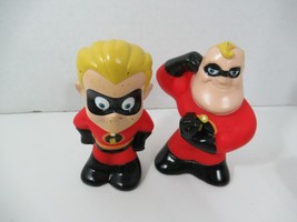 Disney Pixar The Incredibles Mr. Incredible Dash vinyl figures one well-used - £7.90 GBP