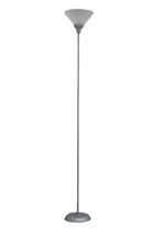 Room Essentials™ ~ 3-Way Switch ~ Floor Lamp ~ Gray Finish ~ Plastic Shade - $931.23 MXN