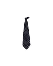 Ermenegildo Zegna Patterned Necktie In Silk Cotton Men Black One Size - £69.54 GBP