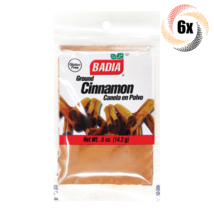 6x Bags Badia Ground Cinnamon Canela En Polvo | .5oz | Gluten Free! - £12.17 GBP