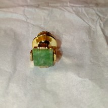 Gorgeous Jade and gold tie pin for men - £20.57 GBP