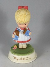 Vintage Avon Pretty Little Girl Porcelain Figurine - Joan Walsh Anglund MY ABCs - £9.41 GBP