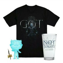 Funko Pop Game Of Thrones Hbo Shop Glow Crystal Night King Bundle Size Large Lot - £15.91 GBP