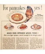 1947 Sweetose Pancake Bakery Sweetener Advertisement Baking Desserts DWNN21 - $365.23 MXN