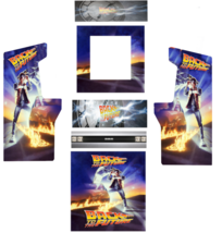 Arcade1up Legacy,Arcade 1up Back to the Future arcade design Artwork Vinyl Graph - £52.57 GBP+