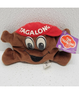 LITTLE BROWNIE BAKERS COOKIE BEAN BAG TAGALONG PLUSH GIRL SCOUT COOKIE - $11.57