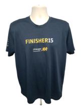 2015 JP Morgan Corporate Challenge Finisher Adult Medium Gray Jersey - $19.80