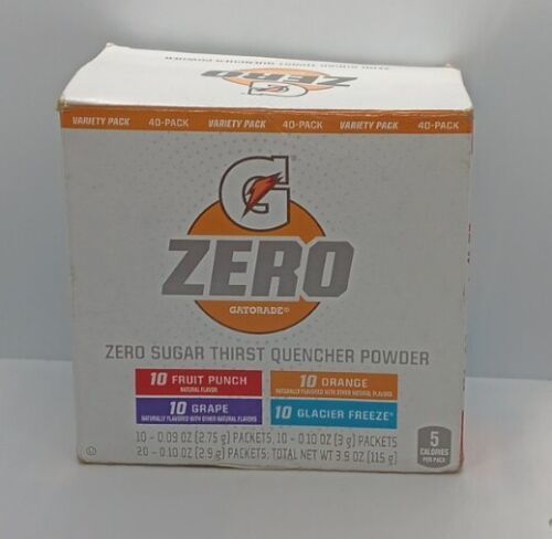 BB 01/28/2024 Gatorade G Zero Powder Variety Pack (40 ct.) - $25.72