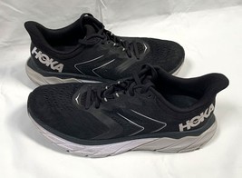 Hoka One One Arahi 5 Womens Size 9.5 B Black Running Shoes Sneakers 1115012 BWHT - £70.74 GBP