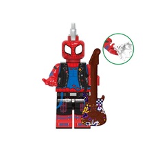 Spider-Punk Hobie Brown Spider-Man Across the Spider-Verse Minifigures Toy - $3.49