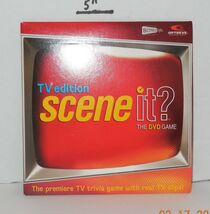 Screenlife TV edition Scene it DVD Board Game Replacement DVD - $3.92