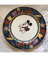 1 Vintage Disney 12 Inch Plate Platter Charger Serving Vegetables Stoneware - £11.44 GBP