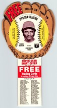 Pepsi-Cola Baseball Trading Card 1977 Pedro Borbon Cincinnati Reds MLB Trade - £10.46 GBP