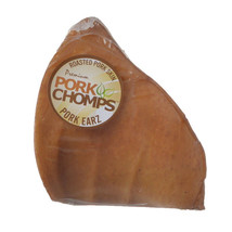 Pork Chomps Roasted Pork Skin Pig Earz 1 count - £15.71 GBP