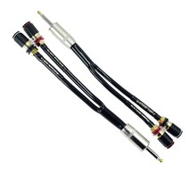 2Packs 12Awg Plug Male Ts Mono 1/4 Inch To Banana Female 4Mm Speaker Ada... - $37.99