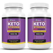 2 Pack Keto Strong Keto BHB Pill Advanced Formula Keto Pills  - £53.03 GBP