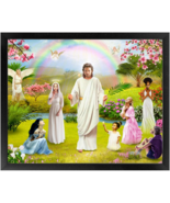 &quot;NEW&quot; Bible God Jesus Christ Christianity Framed Print gift - £45.53 GBP+