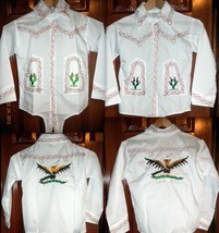 Boys &amp; Toddlers Tri-Color Shirt Mexico Folklorico 5 De Mayo Fiesta Dance... - $28.71+