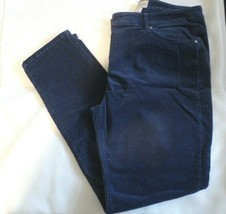 Chico&#39;s Slim Leg Corduroy Jeans Chico&#39;s 2 M/L Blue - £19.73 GBP