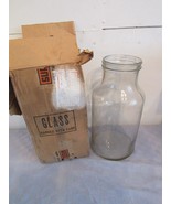 Vtg 15&quot; Duraglas Glass Jar Babson Brothers Company Dairy Farm Equipment ... - $1,599.99 MXN