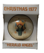 Schmid Sister Berta Hummel Christmas Ornament 1977 Herald Angel 4th in S... - £9.80 GBP