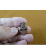 (CR594-206) 3/4&quot; Fairy Stone CHRISTIAN CROSS oiled Staurolite Crystal MA... - €16,23 EUR